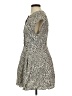 H&M Animal Print Silver Casual Dress Size XS - photo 5