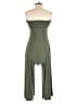 Final Touch Solid Green Romper Size S - photo 2