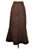 Initial Solid Brown Formal Skirt Size S - photo 2