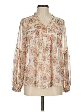 Lucky Brand Long Sleeve Blouse (view 1)
