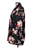 Ecowish Floral Black Blazer Size L - photo 5