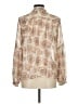 Lucky Brand 100% Polyester Ivory Long Sleeve Blouse Size M - photo 2