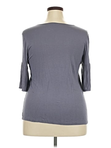 Double Take 3/4 Sleeve Top (view 2)
