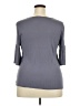 Double Take Gray 3/4 Sleeve Top Size XXL (estimated) - photo 2
