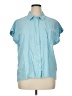 Orvis Blue Short Sleeve Blouse Size XL - photo 1