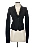 Patrizia Pepe Solid Black Blazer Size EU (IT) 40 / US 4 - photo 1