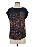 Xhilaration Blue Short Sleeve Blouse Size S - photo 1