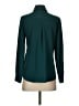 Assorted Brands 100% Polyester Teal Long Sleeve Polo Size S - photo 2