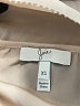 Joie 100% Silk Tan Short Sleeve Silk Top Size XS - photo 7