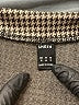 Shein Houndstooth Gray Casual Skirt Size 12 - photo 4