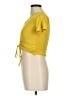 Unbranded Yellow Short Sleeve Top Size M - photo 5