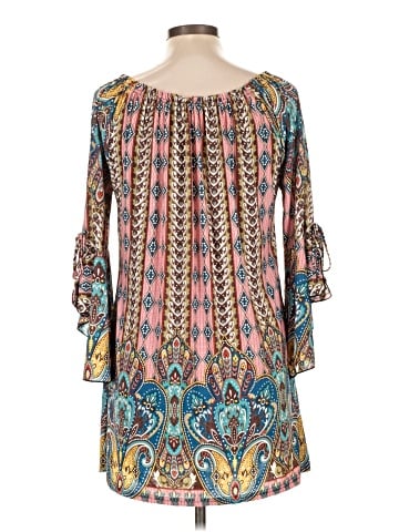 Win Win 3/4 Sleeve Blouse (view 2)