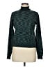 600 West Teal Silk Pullover Sweater Size M - photo 1