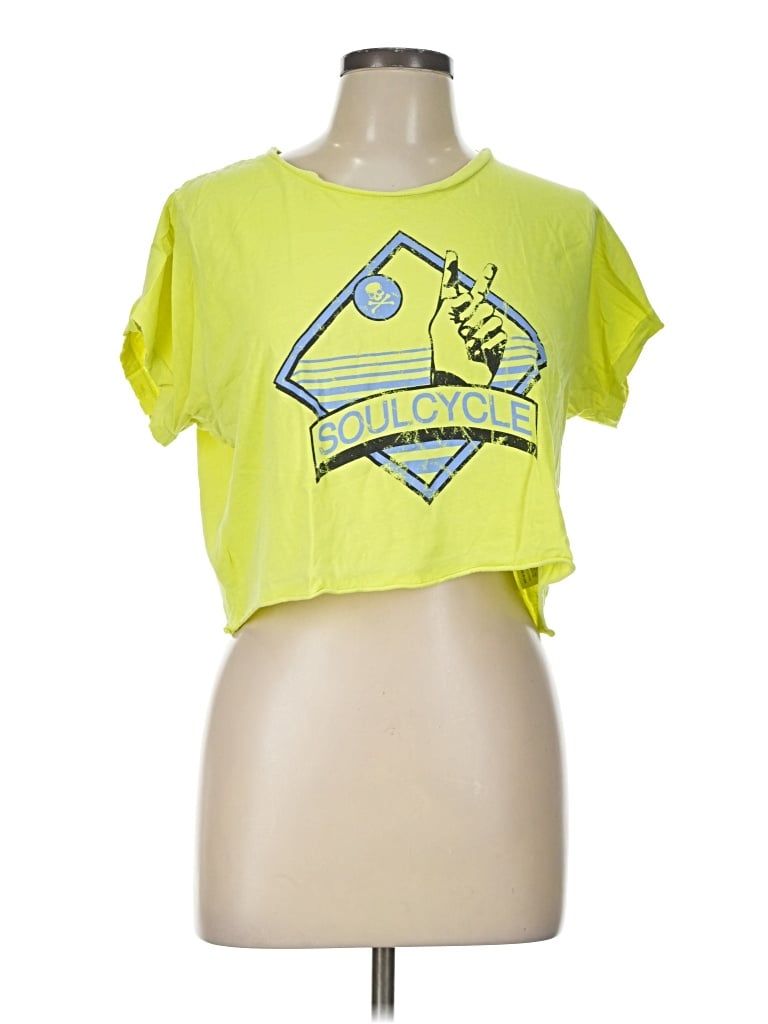 Pre-owned Soul Short Sleeve T-shirt In Yellow