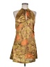 Unbranded Orange Cocktail Dress Size M - photo 1