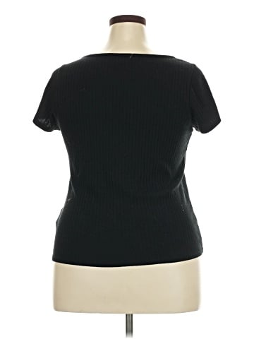 Madewell Ribbed Sweetheart Tee (view 2)