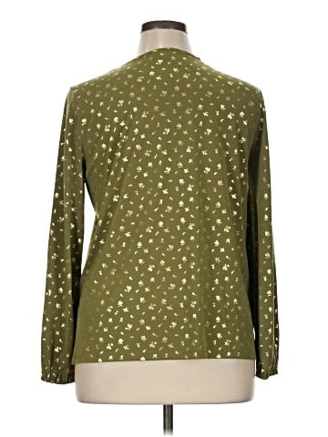 MICHAEL Michael Kors Long Sleeve Blouse (view 2)