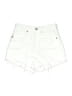 Blank NYC 100% Cotton White Denim Shorts Size 24 waist - photo 1