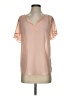 DR2 100% Polyester Pink Short Sleeve Blouse Size S - photo 1