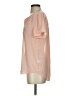 DR2 100% Polyester Pink Short Sleeve Blouse Size S - photo 5
