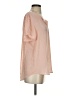 DR2 100% Polyester Pink Short Sleeve Blouse Size S - photo 4