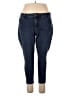 Westbound Solid Blue Jeggings Size 2XS - photo 1