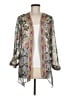 Soft Surroundings 100% Viscose Gray Kimono Size M - photo 1