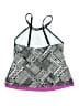 Ocean Avenue Print Black Swimsuit Top Size S (estimated) - photo 2