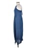 Dee Elly Solid Blue Cocktail Dress Size P (estimated, petite) - photo 5