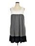 Route 66 Color Block Gray Casual Dress Size 2X - photo 1