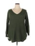 Unbranded 100% Acrylic Green Pullover Sweater Size 2X - photo 1