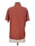 Shein Solid Brown Short Sleeve Button-Down Shirt Size S - photo 2