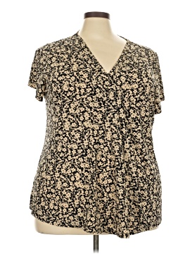 Lane Bryant Short Sleeve Blouse