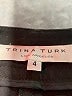 Trina Turk Solid Black Cargo Shorts Size 4 - photo 3