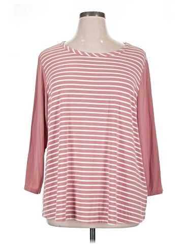 LOGO by Lori Goldstein 3/4 Sleeve T-Shirt (view 1)