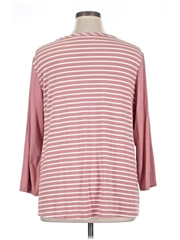 LOGO by Lori Goldstein 3/4 Sleeve T-Shirt (view 2)