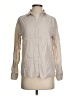 Uniqlo 100% Linen Ivory Long Sleeve Button-Down Shirt Size S - photo 1