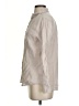 Uniqlo 100% Linen Ivory Long Sleeve Button-Down Shirt Size S - photo 5