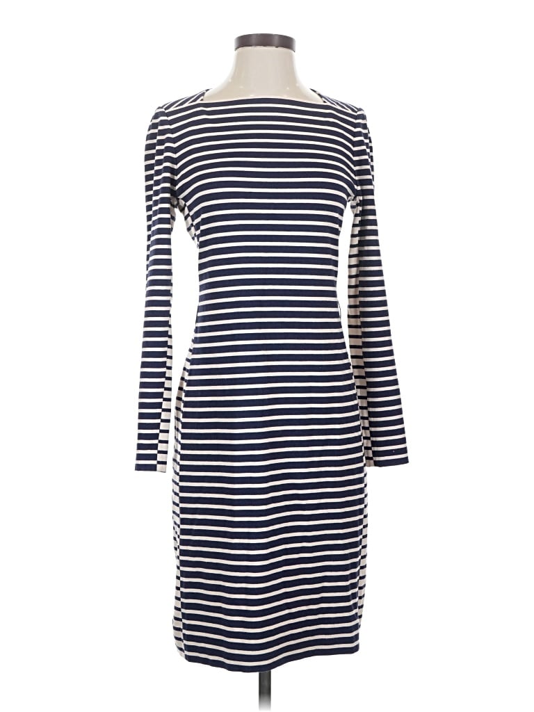 Pre-owned Tory Burch Casual Dress In Blue