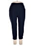 J.Crew Factory Store 100% Polyester Solid Blue Active Pants Size 14 - photo 1