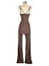 Assorted Brands Solid Brown Jumpsuit Size S - photo 2