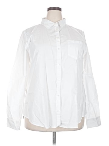 Amazon Essentials Long Sleeve Button-Down Shirt (view 1)