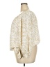 Vince Camuto 100% Polyester Floral Ivory 3/4 Sleeve Blouse Size 2X - photo 5