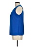 Kasper Blue Sleeveless Blouse Size M - photo 5