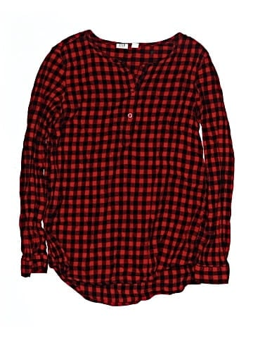 Gap Long Sleeve Button-Down Shirt (view 1)