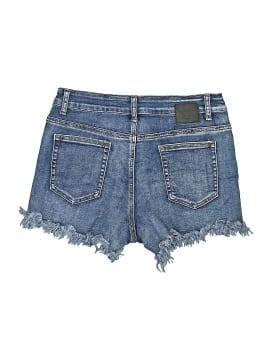 Lucky & Blessed Denim Shorts (view 2)