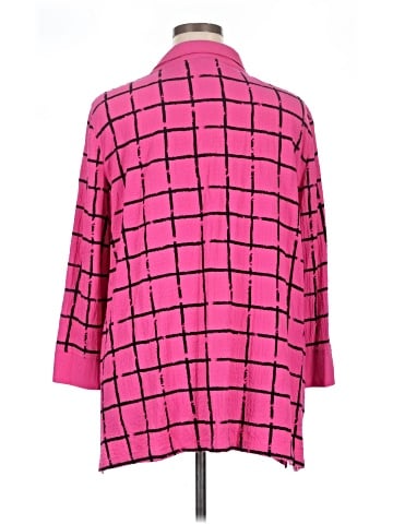 Ali Miles 3/4 Sleeve Button-Down Shirt (view 2)