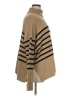 Gap 100% Cotton Stripes Tan Turtleneck Sweater Size XL (tall) - photo 4