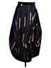 Cos 100% Polyester Graphic Black Casual Skirt Size 8 - photo 2