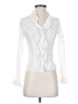 2 Much LA White Long Sleeve Blouse Size M (estimated) - photo 1